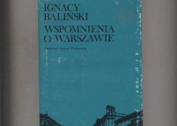 Wspomnienia o Warszawie - Baliński