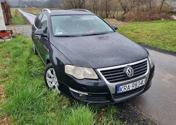 Reno Renault Passat Kombi B6 2.0 TDi VW 17 Klima 4xel Szyby Skóra Navi DVD