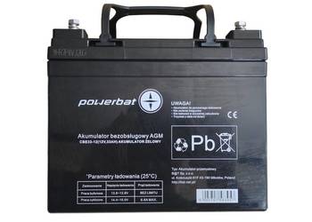 PowerBat CBE 33 - 12 ( 12V - 33Ah )
