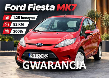 Ford Fiesta Mk7 1.25 Benzyna 82 KM Mk7 (2008-)