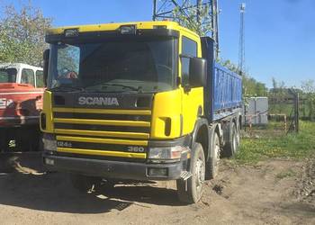 Scania 8x6 3stronny wywrot