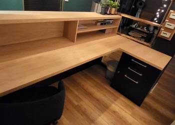Recepcja drewno/metal
