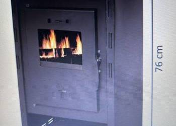PIEC - KOZA - KOMINEK - nowy do ogrzania 90 m2 powierzchni