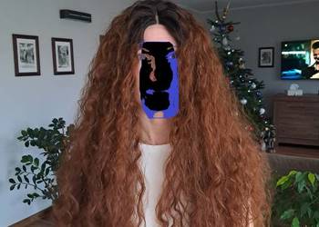 nowa peruka z regulacją brak metki