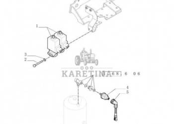 New Holland T6010 T6070 Zawor elektromagnet 1.41a, 12 vdc, 84359255