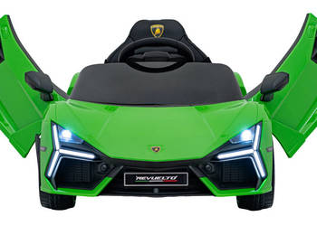 Autko na akumulator Lamborghini Revuelto 12V/9Ah • 4 silniki • EVA • LED •