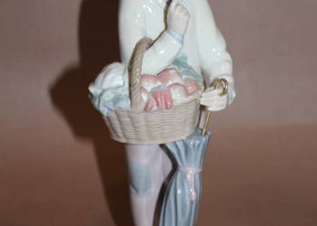 Figurka chłopiec z parasolką Lladro nr 300 FiaF