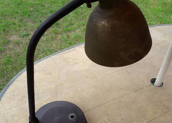 Lampa biurkowa przedwojenna solidna
