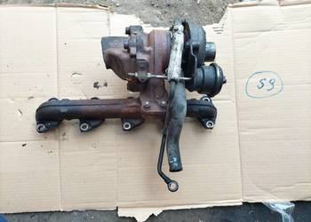 Citroen C3 Mk1 1.4HDI  TURBO 54351014867  TURBOSPRĘŻARKA KOLEKTOR WYDECHOWY
