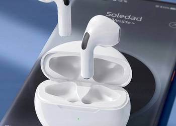 NOWE słuchawki bezprzewodowe Air Pro 6 TWS białe Bluetooth
