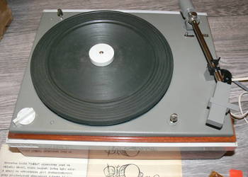 Zabytkowy Gramofon Fonica Delta 450G Mono/Stereo w pudełku z osprzętem