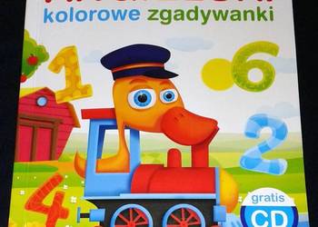 Angielski. Kolorowe zgadywanki (3-6) + CD - Anna Caudle