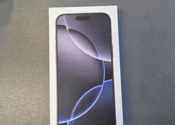 Syndyk sprzeda Iphone 16 Pro Max 256 GB Black
