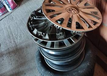 Sprzedam felgi stalowe VW 15 5x112