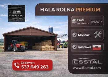Garaż Blaszany Hala Rolna  | OTWARTA  Wiata |   – ESSTAL-
