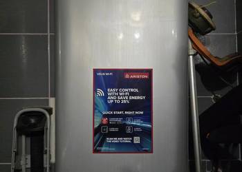 Sprzedam podgr,ewacz wody ariston 80l dl.100 a szer 50