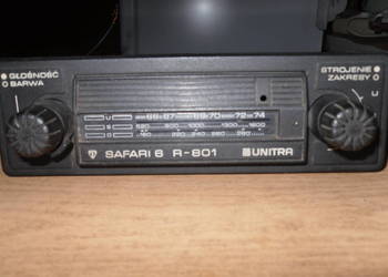 radio samochodowe UNITRA  SAFARI 6