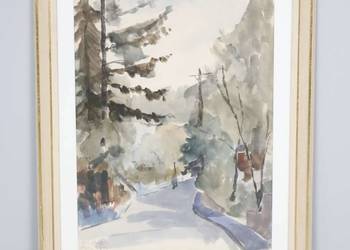 Akwarela artysty Heinz Koppel Wielka Brytania/Niemcy