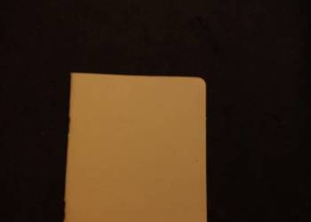 Notes PRL z kartkami perforowanymi