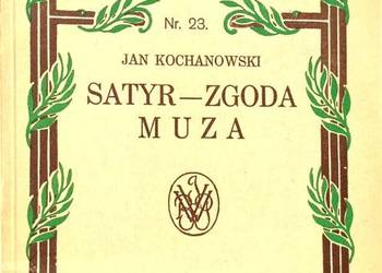 SATYR - ZGODA MUZA - KOCHANOWSKI JAN