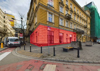 Lokal handlowy, witryny, al. Jerozolimskie,centrum