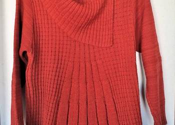 Sweter ceglasty