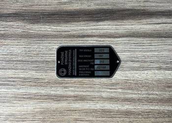 NOWA CZESKA TABLICZKA ZNAMIONOWA JAWA 50 TYP 23 MUSTANG JAWKA