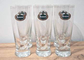 szklanki pokale piwo BRAND 6 sztuk 250 ml