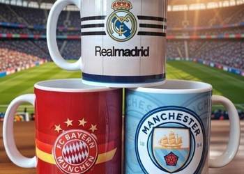 Real Madryt FC Bayern Monachium Manchester City zestaw prezent dla niego