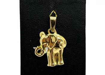 Złota Zawieszka Próby 750 3,87g Słoń Słonik