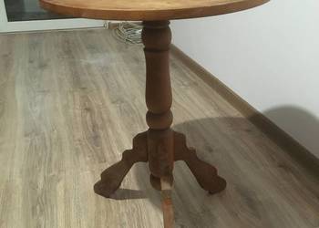 Stolik okrągły na 1 nodze