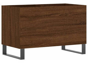 Szafka na płyty brązowy dąb 745x38x48 cm WM-831739