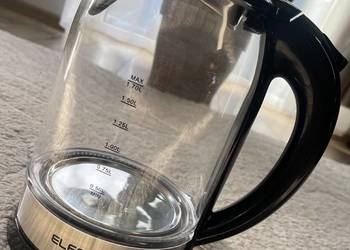 Nowy czajnik elektryczny Electo Daily, 1800W, podświetlenie LED