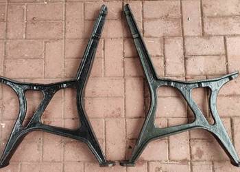 Nogi żeliwne do ławki parkowej, ogrodowej itp.