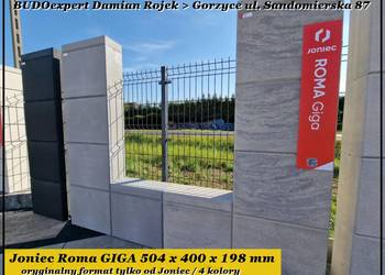 MEGA nowoczesny bloczek Joniec Roma GIGA nowość 2025 Iryd Sandy Biały