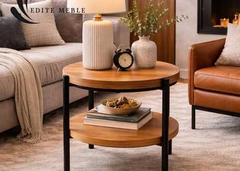 Stolik kawowy DMK-4 czarny | Edite Meble