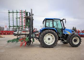 Brona chwastownik do niszczenia chwastów Izak 6m Agro-Factory Awemak