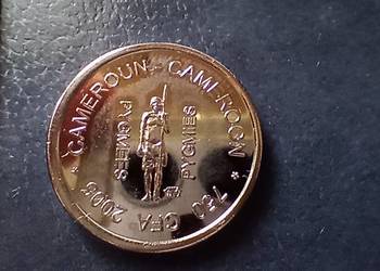 Stare monety 750 frank 2005 Kamerun