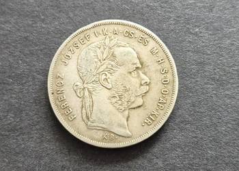 74) WĘGRY srebro - 1 Forint - 1879 r.