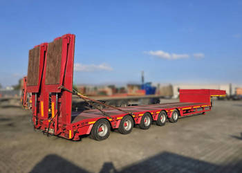 Naczepa niskopodwoziowa FAYMONVILLE STZ-5U (5 osi) po remoncie