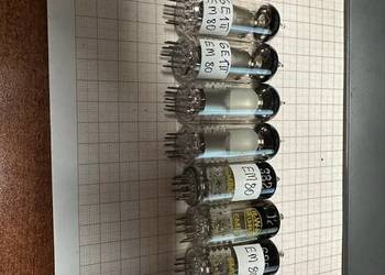 Lampa elektronowa 8 szt.  EM80 - (Z355)