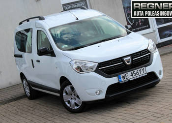 Dacia Dokker FV23% SalonPL Laureate 95KM 1WŁ ASO Bluetooth Parktronic Gwar…