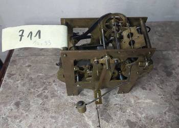 711 Mechanizm starego zegara ściennego Junghans do regulacji