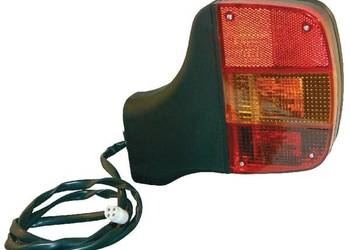 Lampa tylna zespolona, prostokątna prawa czerwona/pomarańczowa przykręcana…