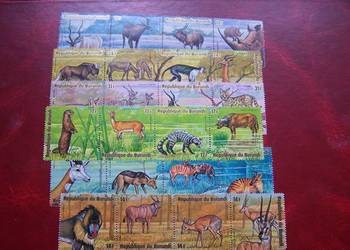 Burundi 1975 CTO Mi. 1149/72 Fauna Zwierzęta  a