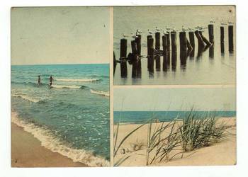 MORZE BAŁTYCKIE NAD BAŁTYKIEM POCZTÓWKA WIELOWIDOKOWA