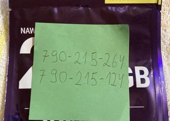 Zlote numery kart sim Play