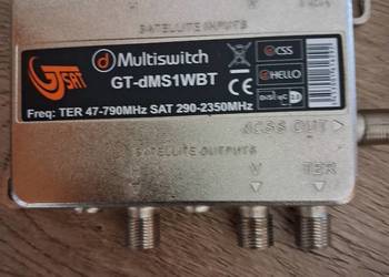 Multiswitch Wide Band na Unicable II GT-SAT 24x UB Canal+ Polsat Box