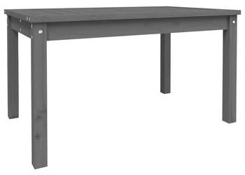 Stolik ogrodowy szary 825x505x45 cm lite drewno sosnowe WM-824115