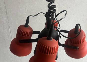 Czerwona lampa wisząca w stylu PRL, Połam Piła